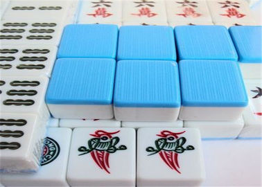 Warna Biru / Hijau IR Ditandai Ubin Mahjong Untuk Menipu Mahjong Games