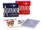 Aviator Pinochle Marked Card Deck / Invisible Spy Playing Cards Untuk Poker Cheat