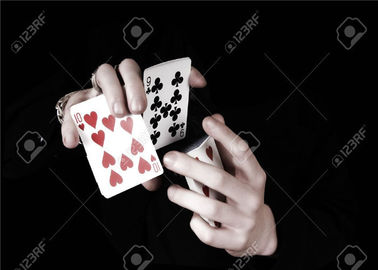 Profesional Snap Ubah Kartu Trick Sihir Keterampilan Dan Teknik Poker