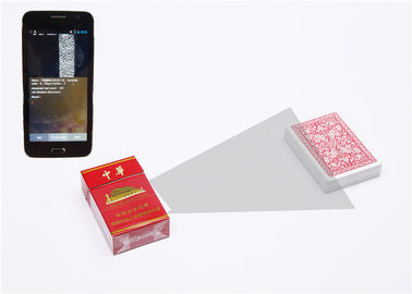 Rokok Box Poker Camera Scanner, Ditandai Bermain Kartu Poker Prediktor